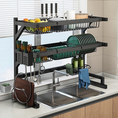 厨房水槽置物架多功能碗碟收纳架