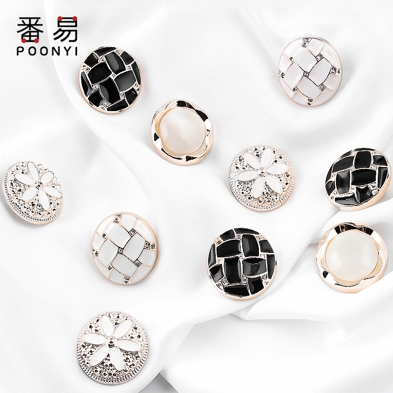 纽扣/外套A1pf0-圆形大全衣服男女风衣衬衫西装装饰儿童毛衣扣