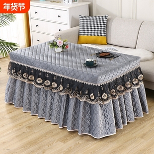 2025电炉罩烤火罩烤火桌子罩套新款长方形桌罩家用冬季炉火罩夹棉