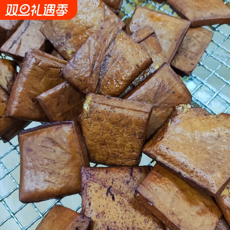 成都五香味小香干正宗四川豆干软嫩新鲜卤豆腐干川菜馆批发香干