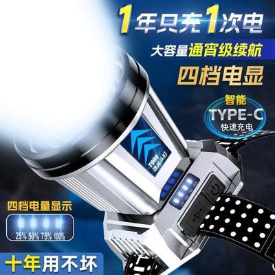 公牛适用LED头灯强光超亮