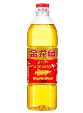 【金龙鱼】黄金比例食用植物调和油900ml/瓶烹饪油食用油