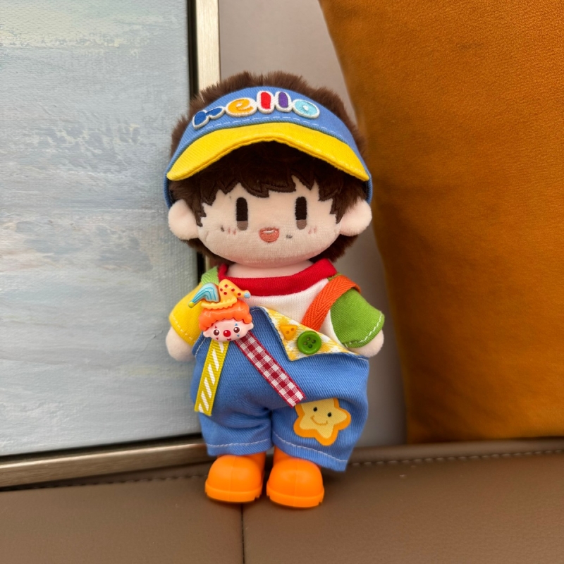 15cm周可可棉花娃娃换装衣服娃衣