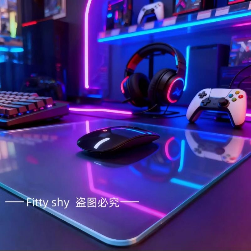 光伏玻璃鼠标垫玻璃耐磨易清洁