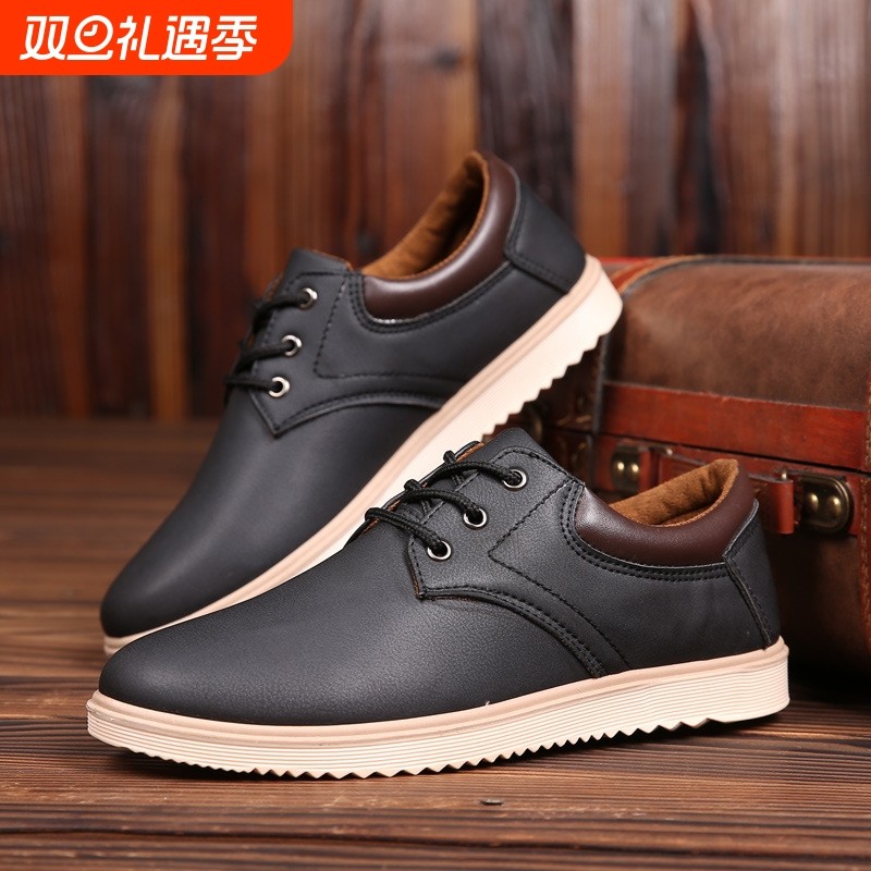 品牌断码防滑英伦大头皮鞋2025夏季透气休闲鞋轻便跑步运动鞋潮流