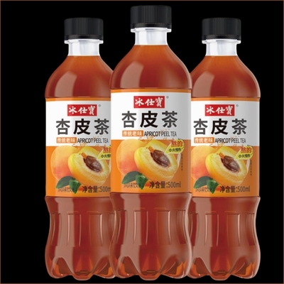 新品上市】杏皮茶500ml装解锁西北风味传统老味超上头果味饮料