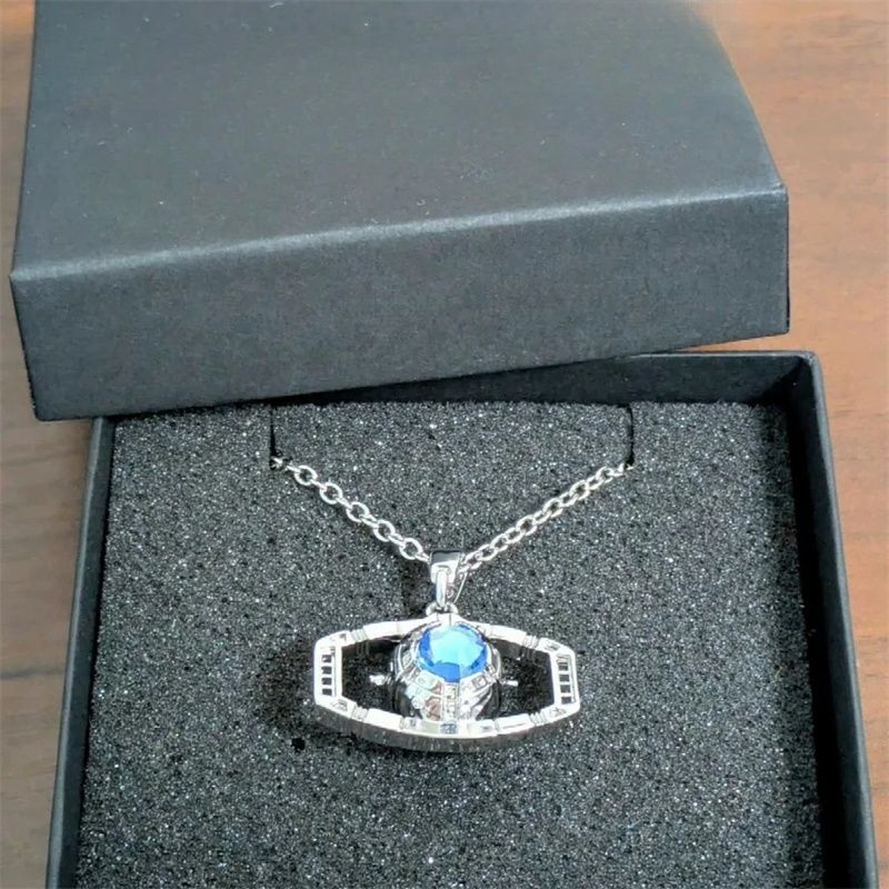 变形金刚蓝锆石项链40周变形金刚日常项链经典轻奢高颜值