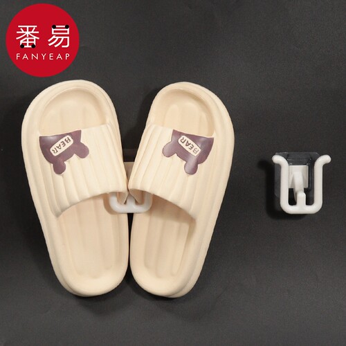 鞋架/拖鞋BA1SQ0-浴室挂架鞋子沥水收纳架免打孔壁挂式置物仓库