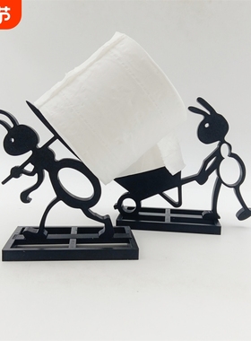 3d打印Ant paper roll holder蚂蚁卷纸架浴室卷纸摆件爆款卷纸器