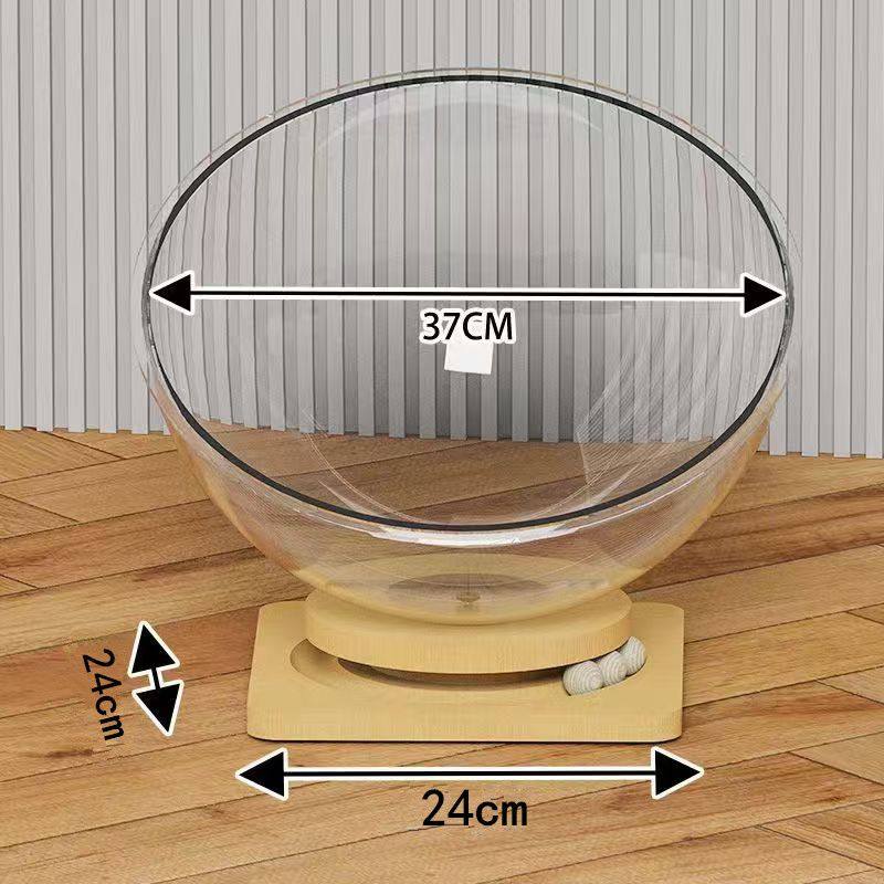 太空舱猫窝四季通用高透亚克力非实木转盘凉感猫窝猫玩具猫床一体,宠物/宠物食品及用品,猫窝/屋/帐篷/沙发,淘宝优惠券,粉丝福利购,淘宝优惠卷