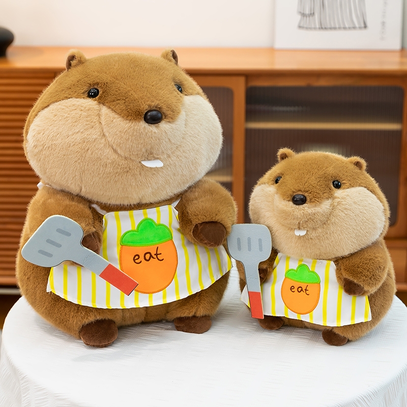 吃货土拨鼠玩偶毛绒玩具玩偶娃娃
