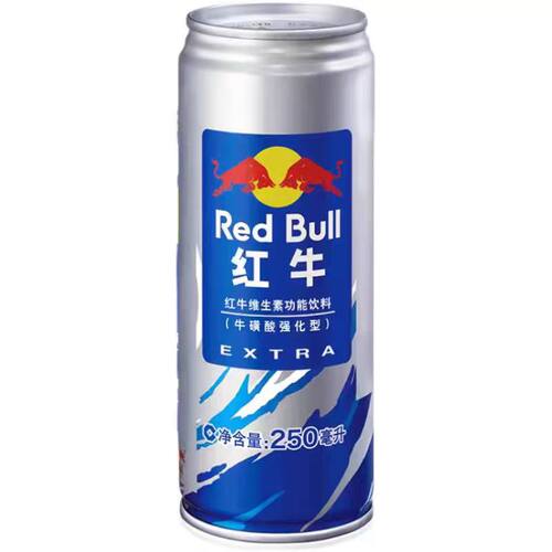 红牛维生素功能饮料强化型健身250ml*24/48罐非原箱发货牛磺酸