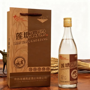 莲塘高粱80年代复古版52度500ml特香型纯粮食固态白酒酒业瓶装