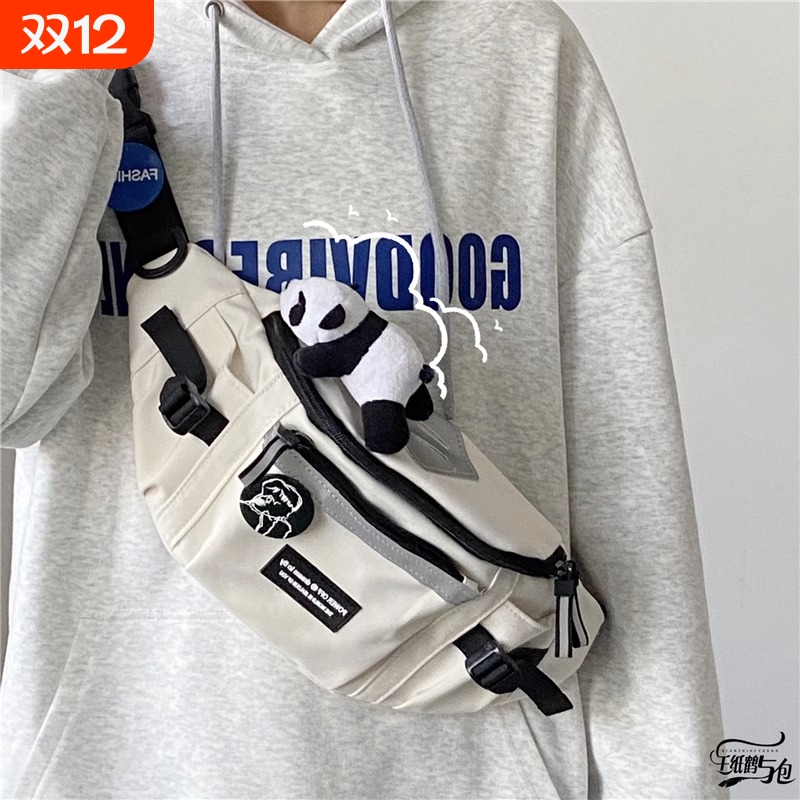 新款胸包百搭运动斜挎包