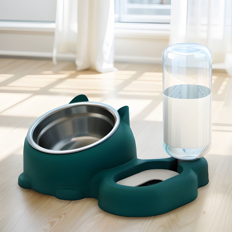 狗碗猫碗宠物双碗自动饮水狗狗水碗狗食盆防打翻猫咪不锈钢碗,宠物/宠物食品及用品,猫狗碗/慢食碗,淘宝优惠券,粉丝福利购,淘宝优惠卷
