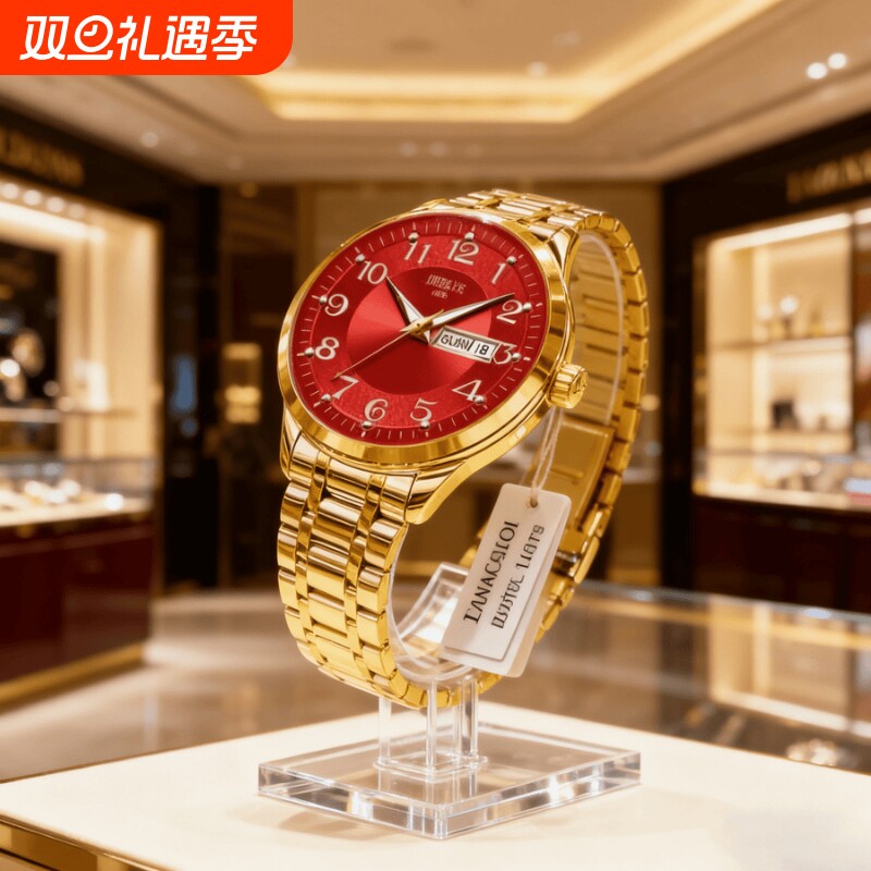 全自动名牌手表男士非机械表学生潮流镂空全自动十大防水男款正品