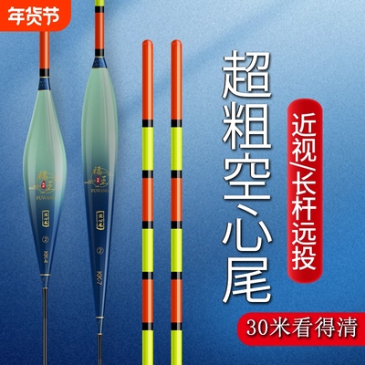 浮漂空心尾福王纳米漂
