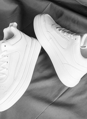 纯白色48特大码男鞋春秋款47高帮小白鞋46学生白鞋夏季板鞋45