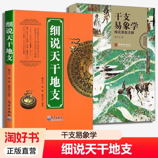 细说天干地支干支易象学梅花易数注解基础知识五行源流与应用周易原文卦象解析点评易经八卦类象精解心易书籍阅读正版系统