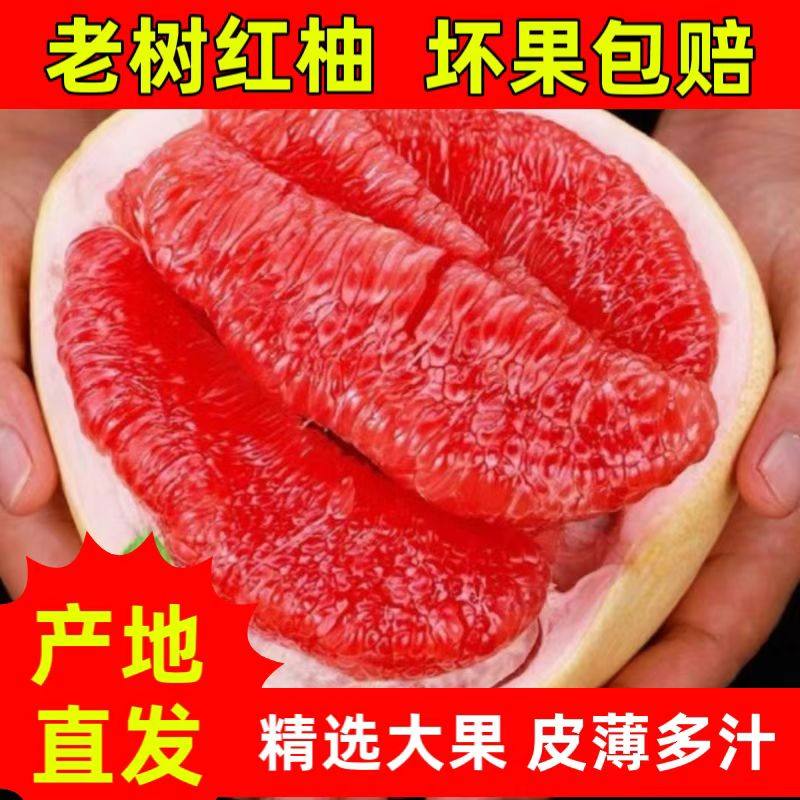 正宗红心柚子大果王现摘现发薄皮多汁单果3斤装,水产肉类/新鲜蔬果/熟食,柚子,淘宝优惠券,粉丝福利购,淘宝优惠卷