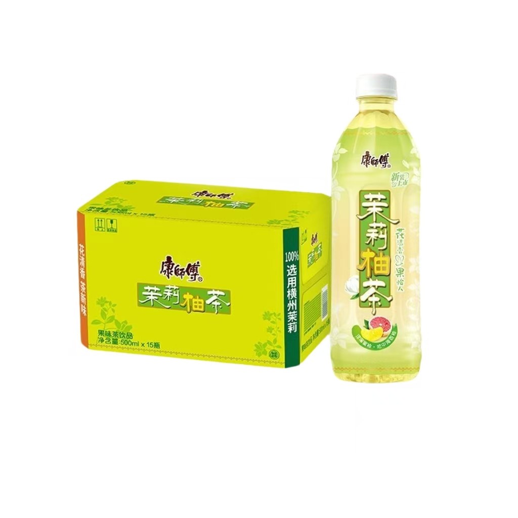 康师傅茉莉柚茶500ml*12瓶冰红茶茉莉蜜茶热带冰红茶水蜜桃鲜果橙,咖啡/麦片/冲饮,调味茶饮料,淘宝优惠券,粉丝福利购,淘宝优惠卷