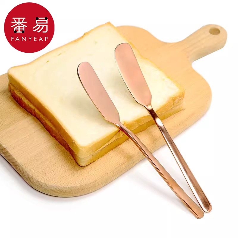 抹刀CA1sn0-黄油刀抹酱刀面包吐司果酱甜品奶酪牛油涂抹西餐芝