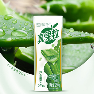5月产蒙牛真果粒芦荟/椰果/蓝莓味饮品250g*12盒营养健康好喝整箱