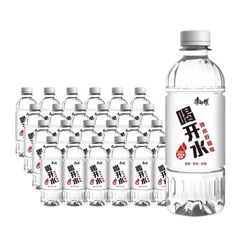 康师傅喝开水380ml*24瓶装商超同款囤货优选非凉白开矿泉水饮用水图片