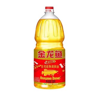 金龙鱼黄金比例食用植物调和油1.8L 黄金1:1:1炒菜烹饪家用小瓶油