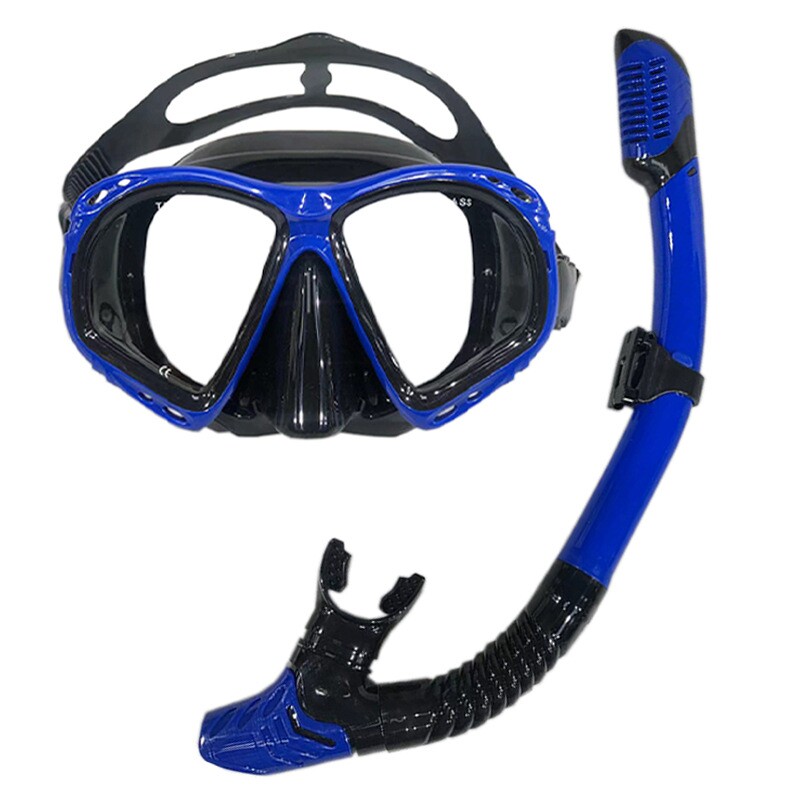 新款游泳潜水套装 浮潜神器潜水面镜全干式呼吸管现货批发