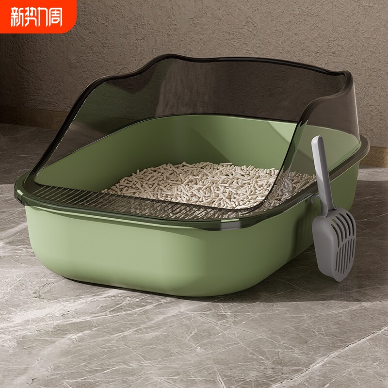 猫砂盆超大号封闭式猫屎盆防带砂幼猫厕所猫咪用品大全双层加高