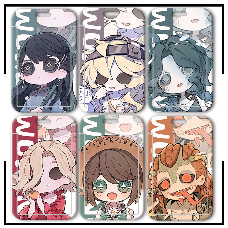 다섯 번째 성격 24 절기 정원사 야간 경비원 용병 탐사자 식사 카드 세트 학생 캠퍼스 카드 출입 카드 양면