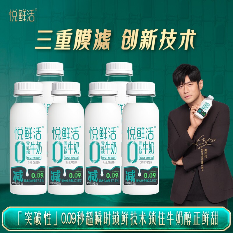 悦鲜活型鲜牛奶 34.9元 - 清风线报