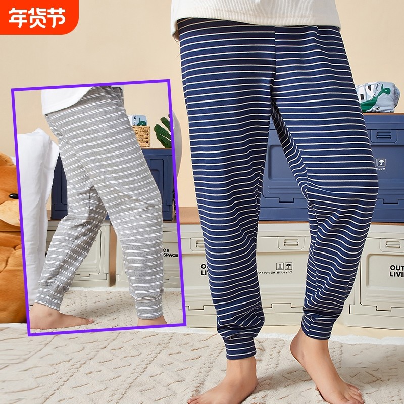 胖男童加肥加大保暖裤中大童胖儿童内穿打底秋裤睡裤宽松棉线裤,童装/婴儿装/亲子装,保暖裤,淘宝优惠券,粉丝福利购,淘宝优惠卷