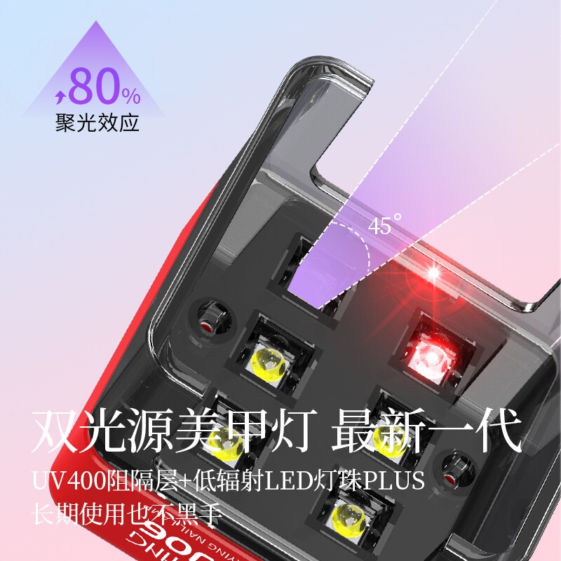 充电式美容院小板凳美甲灯