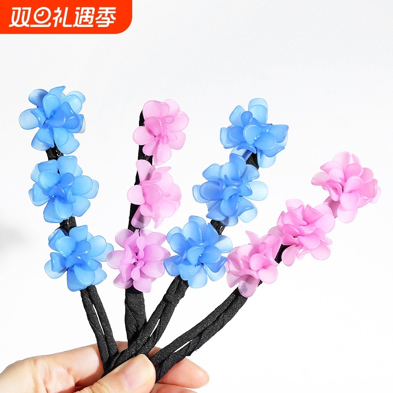 T盘发棒A1vo0-丸子头花苞头发饰女简约盘发器扭扭棒盘发型工具