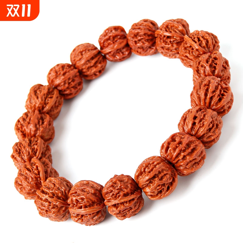 圆文玩灯笼桃核男小秋子手持手把件手串链盘玩把玩葫芦磨盘麻核桃