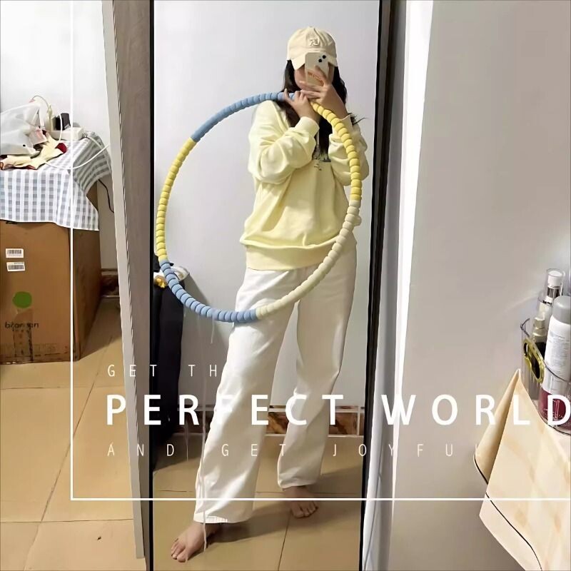 呼啦圈空心轻款呼啦圈瘦肚成人儿童呼啦圈可拆卸呼啦圈新手初学者