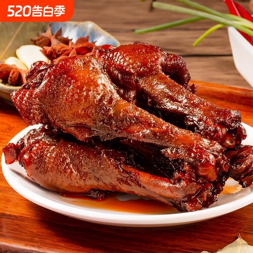 精武鸭小腿500g*2箱卤香鸭翅根