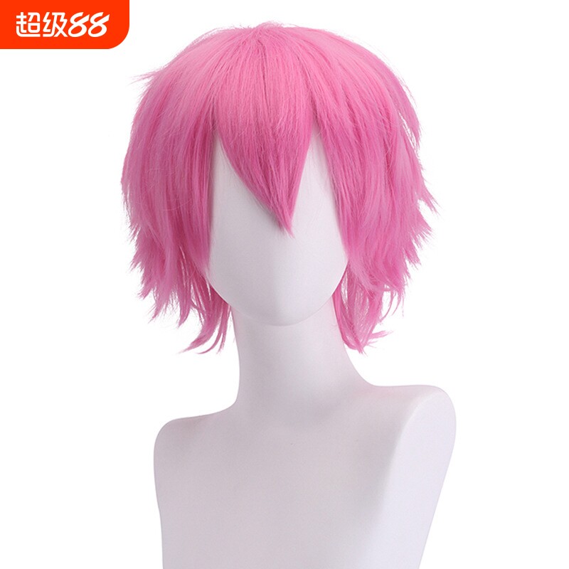 主圣达cosplay动漫假发毛万用彩色原宿反翘男士欧美短发反翘造