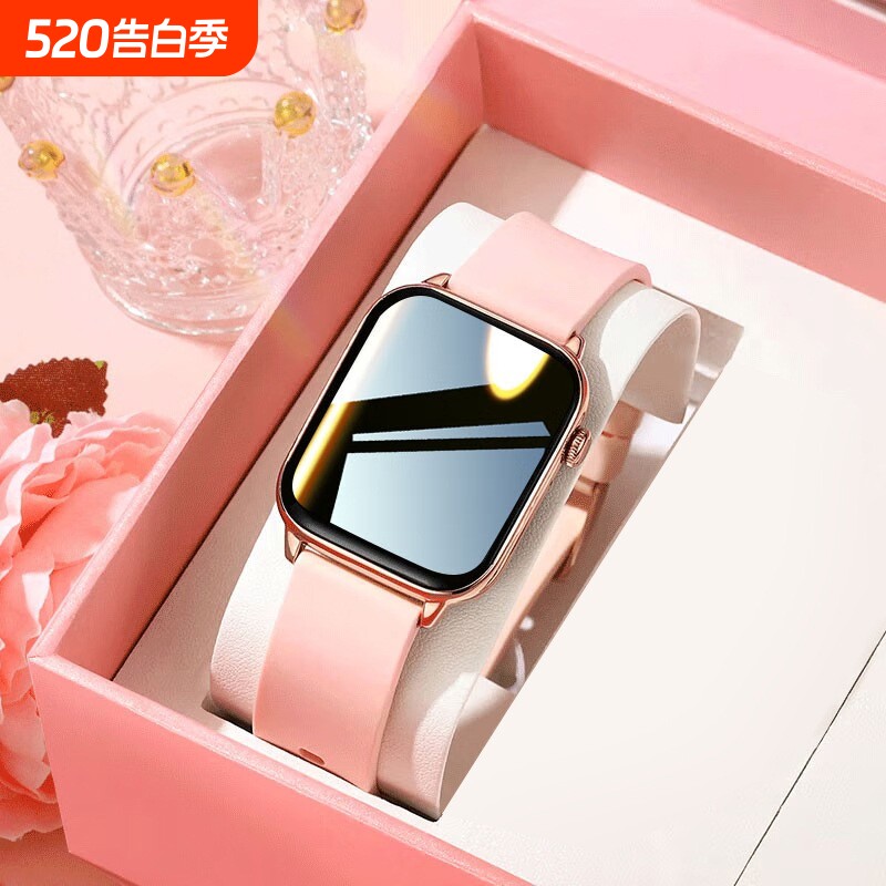 S10智能运动手表血压心率Watch10女士蓝牙电话情侣多功能通