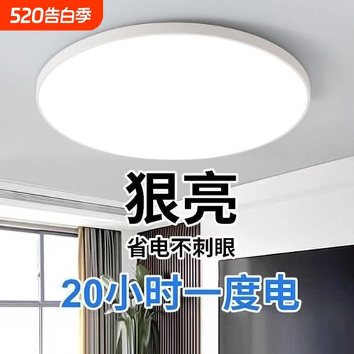LED圆形简约吸顶灯|千人回购