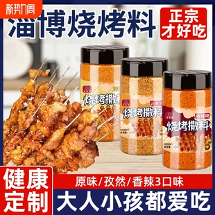 淄博烧烤调料撒料正宗家用烤肉腌料蘸料孜然粉烧烤调味料组合套装