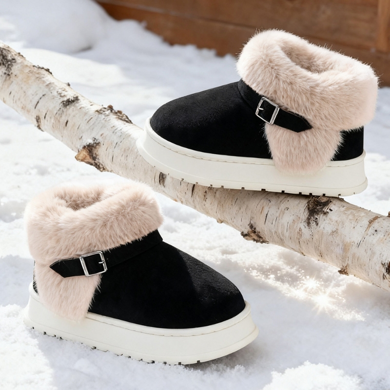 雪地靴包跟棉鞋女士冬季2025新款