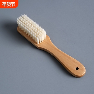 鞋刷子软毛家用洗鞋刷木柄多功能耐用硬毛刷学生宿舍衣服刷不伤鞋