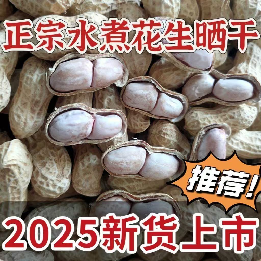 龙岩特产水煮白晒干花生蒜香五香