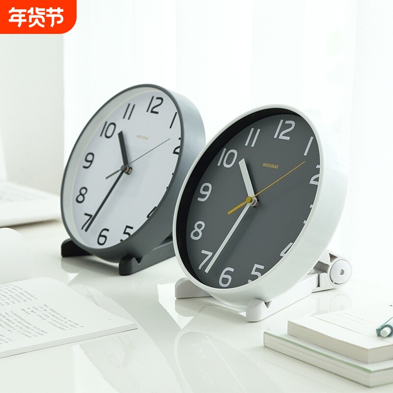 落地钟 客厅座钟台式钟表摆件欧式创意卧室摆钟时钟桌面小挂钟