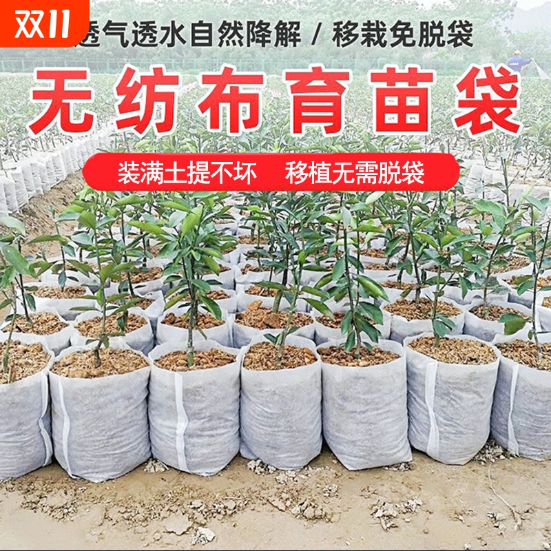 无纺布植树袋结实耐用