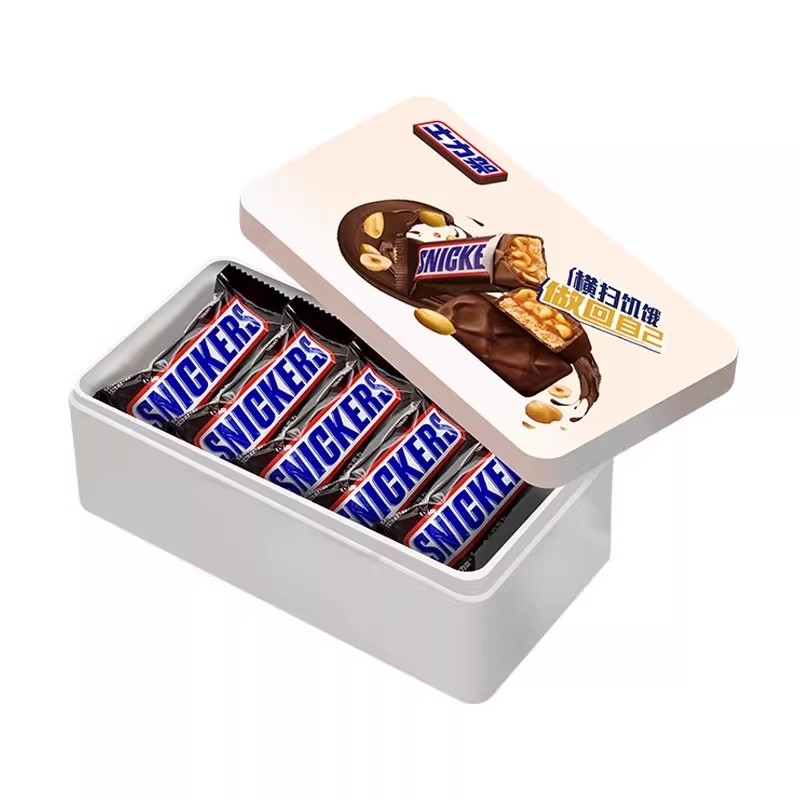 士力架花生夹心巧克力小铁盒装10支*1盒