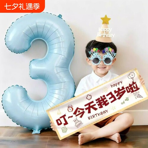 生日快乐拍照横幅|超1000次加购